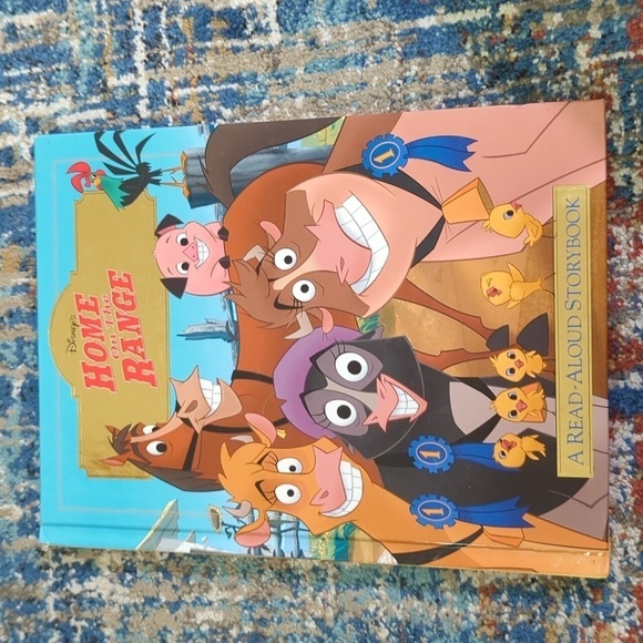 🐢Disney's A Read Aloud Storybook Home on the Range HB Book - 2004 - Picture 1 of 9